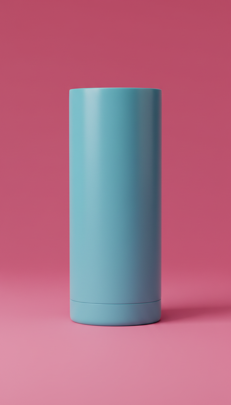 Pool Blue stainless steel tumbler