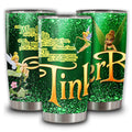 Tinker Bell Insulated Tumbler 20oz | Stainless Steel Coffee Travel Mug Gift