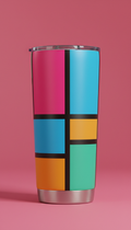 Punchy Mango stainless steel tumbler
