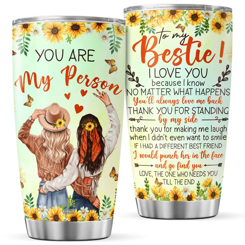Big Sister Tumbler 20oz | Insulated Stainless Steel Gift Mug for Sisters & Best Friends